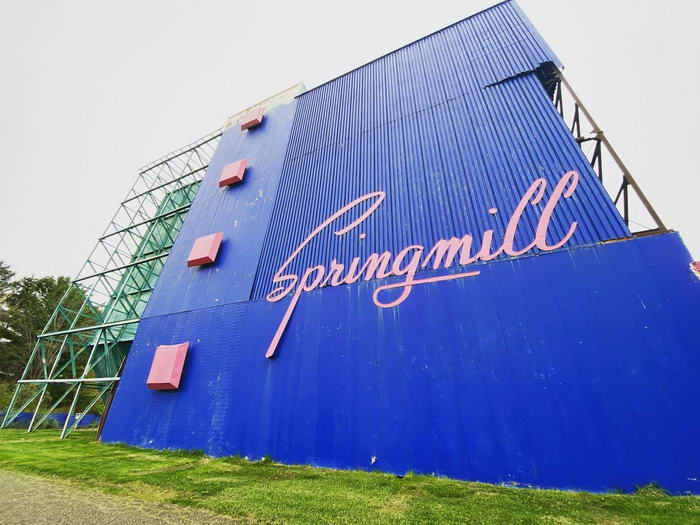 Springmill Twin Drive In - April 24 2021 From Scott Biggs (newer photo)